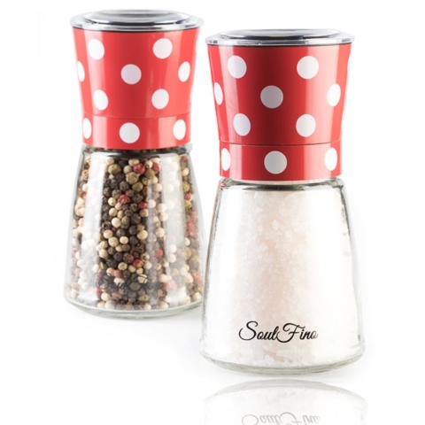 polka dot salt shaker gift